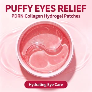 Hydrogel Cooling Eye Masks with Collagen