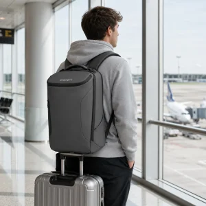 Ergonomic Commute Backpack, Water-Resistant